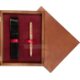 Single Wooden Box Mahoń Maroon Single Wooden Box Mahoń Maroon